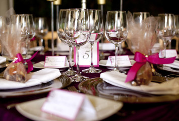 beautiful table arrangement