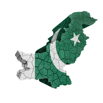 Fototapeta Pakistani Map