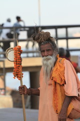 Heiliger Sadhu in Indien