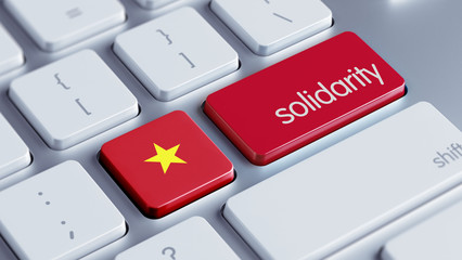 Fototapeta premium Vietnam Solidarity Concept