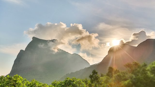 Clouds Time Lapse Rio Mirante da Gavea
