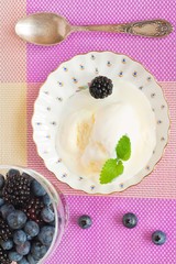 Vanilla ice cream