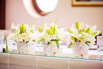 Wedding table decoration