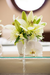 Lily and orchid