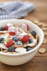 Whole-grain flakes