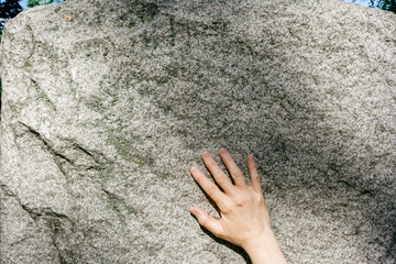 Head On Headstone in Cemetery