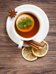 Black Tea With Mint