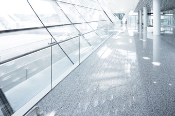 corridor of modern building