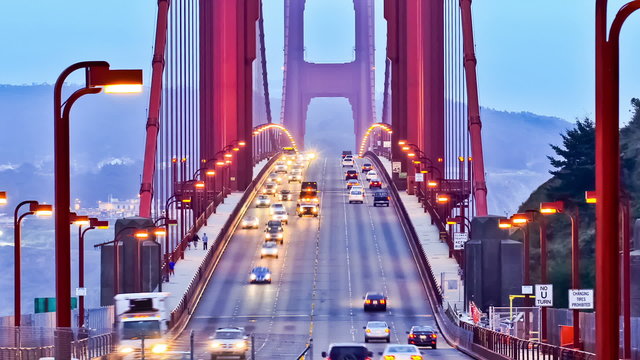 Golden Gate Bridge Time Lapse