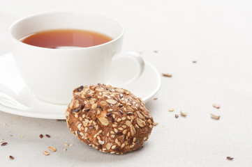 Cookies and cup of tea