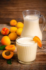 apricot milkshake