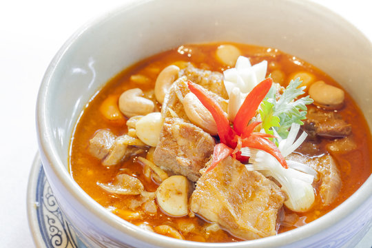 Thai Red Curry with Pork