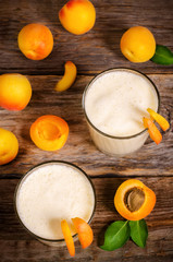 apricot milkshake