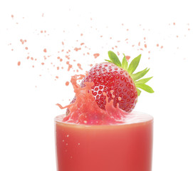 Strawberry juice