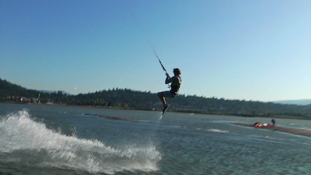 Kiteboarding Jump