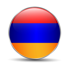Armenia flag button