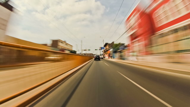 Lima City Driving Time Lapse