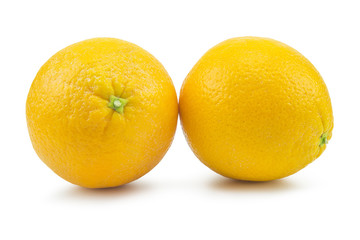 Orange isolated on white background