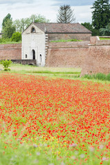 fortification of Sabbioneta city, Lombardy, Italy