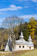 Obraz premium wooden church, Dubne, Poland