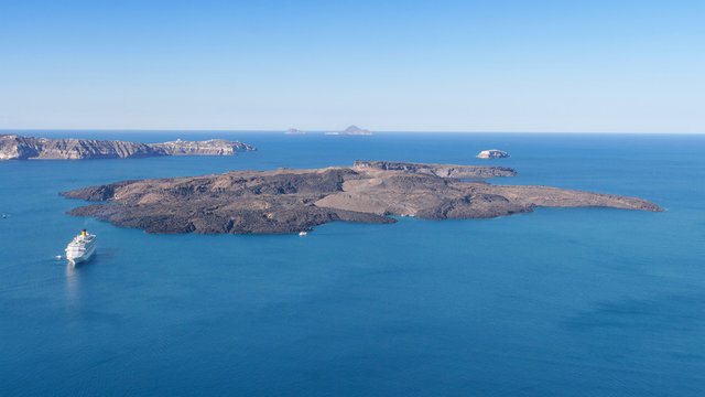 Nea Kameni Island