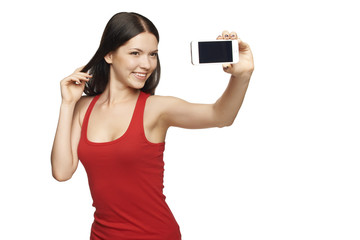 Fototapeta premium Taking selfie