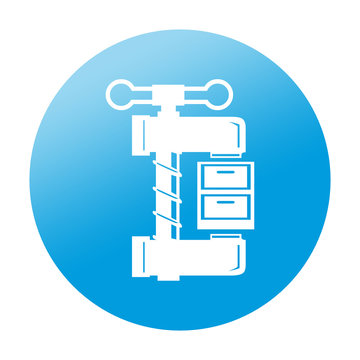 Etiqueta redonda zip