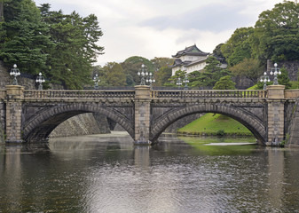 Fototapeta na wymiar Imperial Palace, Tokio Japonia