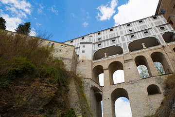 Mantelbrücke in Böhmisch Krumau