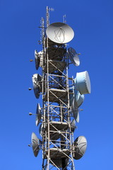 Traliccio con ripetitori televisivi - Monte Lauro