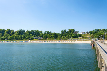 Göhren Beach, Rügen, view from pier