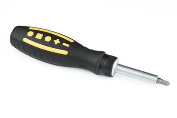 Universal screwdriver with ergonomic handle