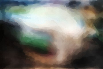 Obraz na płótnie Canvas Colorful abstract watercolor blur