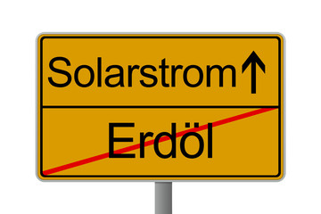 Verkehrsschild Umwelt