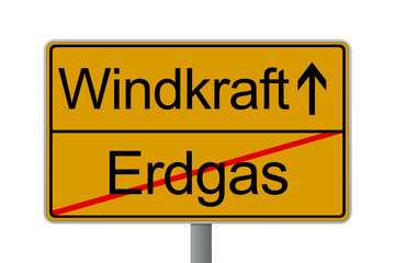 Verkehrsschild Umwelt