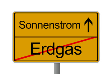 Verkehrsschild Umwelt