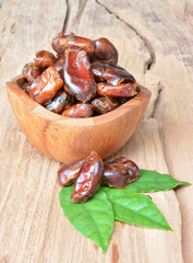 Dates on wood