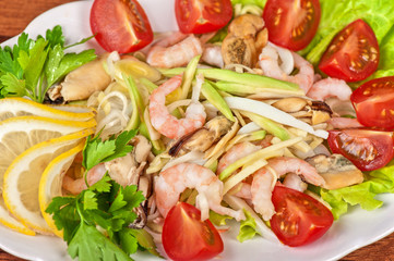 Seafood salad