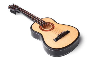 Fototapeta premium Miniature acoustic guitar