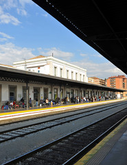 Vieja estación de tren de Granada, España