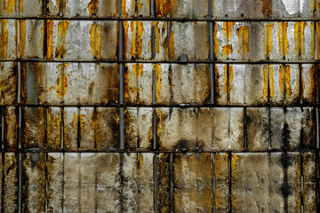 Rusted metal texture closeup photo