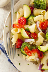 Healthy Homemade Pasta Salad