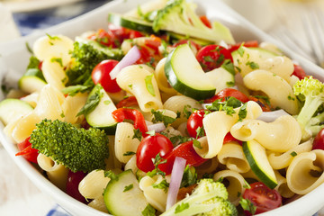 Healthy Homemade Pasta Salad