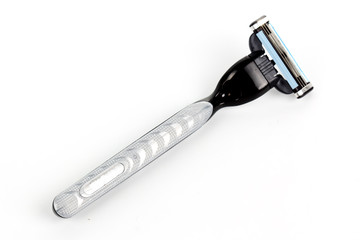 Black shaver razor
