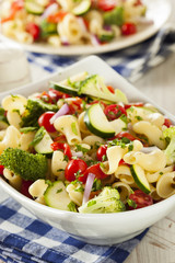 Healthy Homemade Pasta Salad
