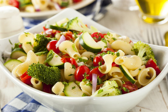 Healthy Homemade Pasta Salad