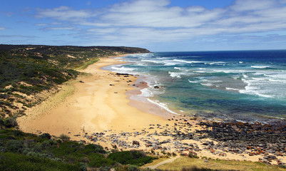 einsamer Strand in Australien