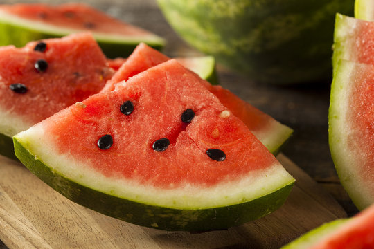 Ripe Healthy Organic Watermelon