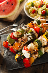 Homemade Chicken Shish Kabobs