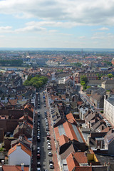 Fototapeta premium Calais vu du haut